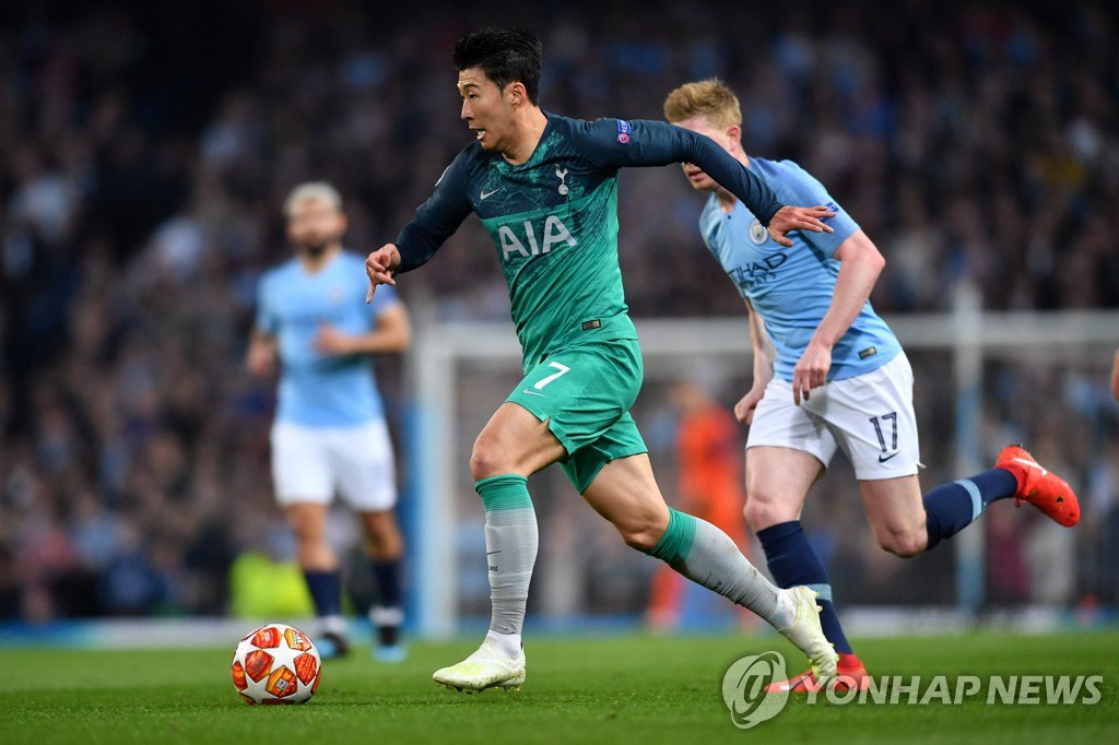  孙兴慜梅开二度热刺主场大胜水晶宫取三分